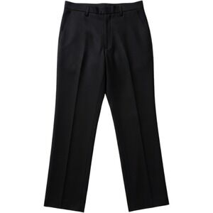 DAKS London Trousers 29x28 Black Frogmouth Pockets Vintage 70s British Tailoring